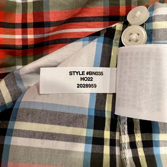 J. Crew Classic Fit Cotton Poplin Shirt in Snowy Stewart Tartan (12) - Picture 10 of 12